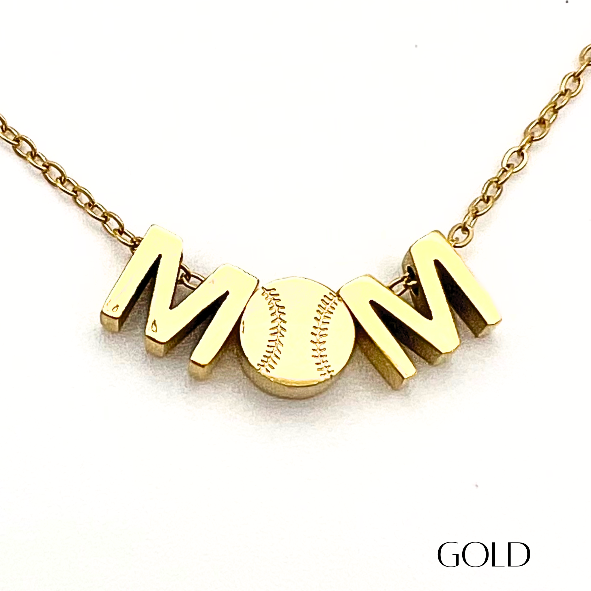 Baseball Heart Necklace - Baseball - to My Mom - Happy Mother's Day - Gnd19007 Standard Box