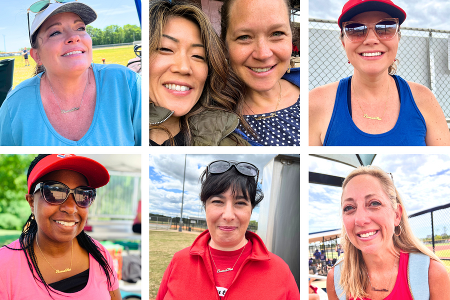 about us page image of baseball moms who are the biggest supporters of Baseball Mom's Creative Studio