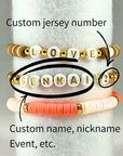 custom heishi beads bracelets breakdown