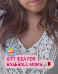Baseball Mom Jewelry - Baseball Mom Necklace Gold/Silver