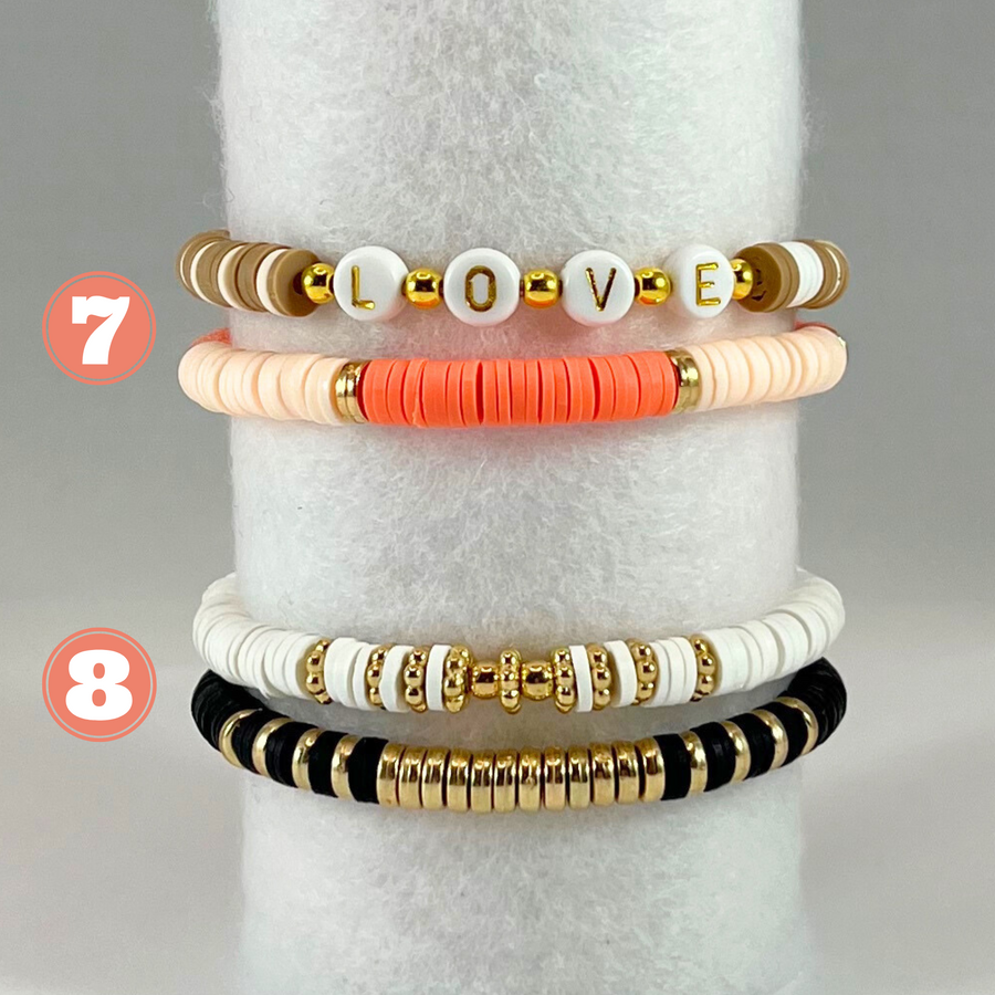 choices of companion bracelets 7 and 8